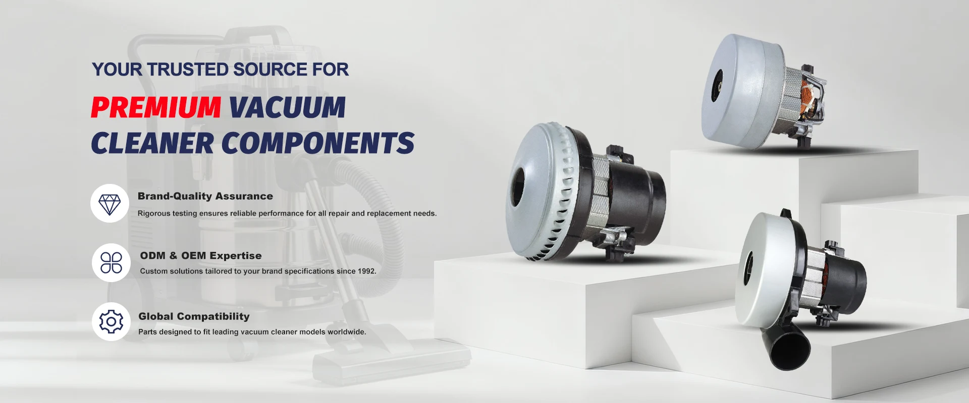 Premium Vacuum Cleaner Components Manufacturer
